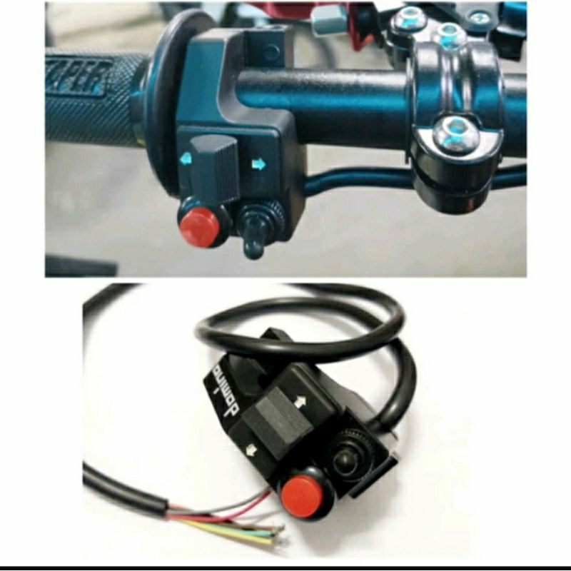 Saklar Kiri Domino Universal Tombol Lampu ON OFF Kiri Domino Original