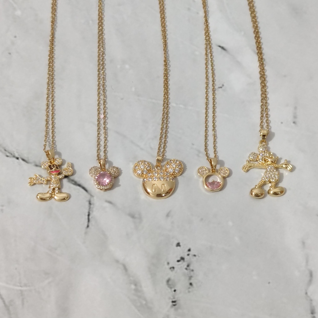 Kalung Mickey Mouse Disney Lucu/ Disney Necklace Cute