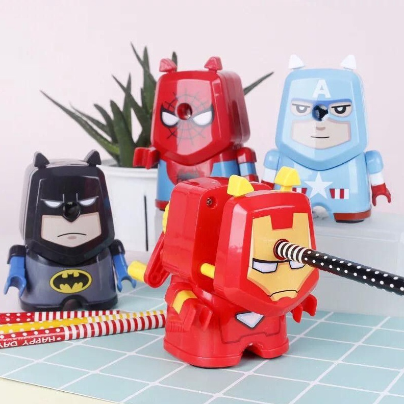 

PROMO SPESIAL Serutan Rautan Meja Karakter Robot Karakter Super Hero