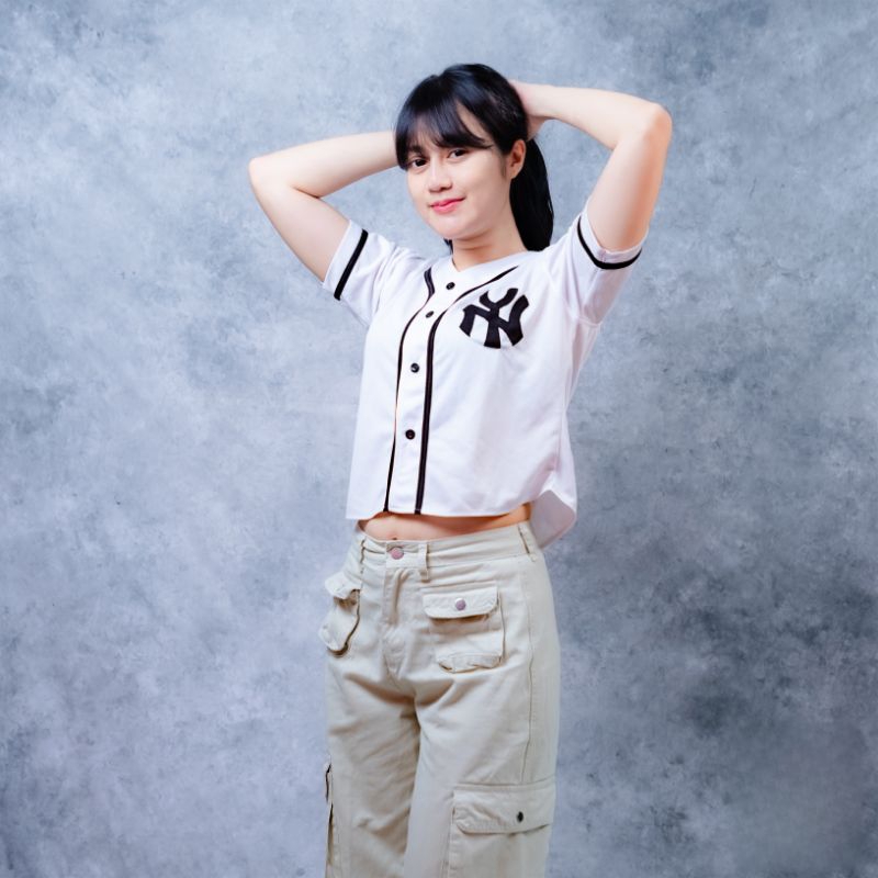 Midas Jersey Baseball Crop Shirt Baseball Crop top