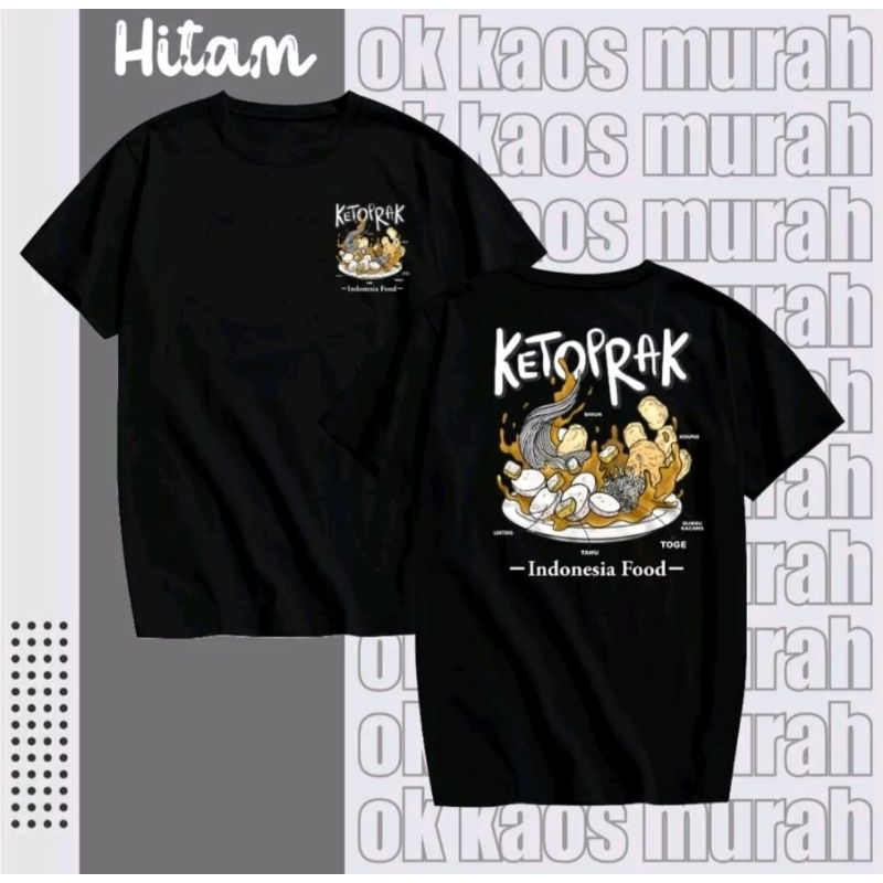 KAOS INDONESIA FOOD KETOPRAK