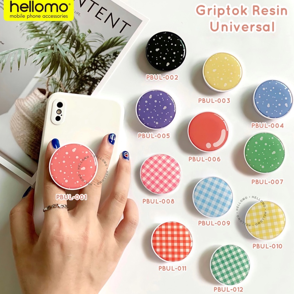 TREND Griptok Resin Korea Phone Grip Holder Universal Grip Tok Hp Socket