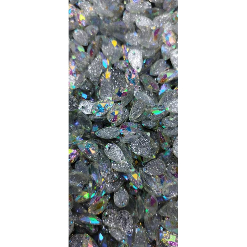 PAYET TETES GLITTER DIAMOND PELANGI / payet pelangi