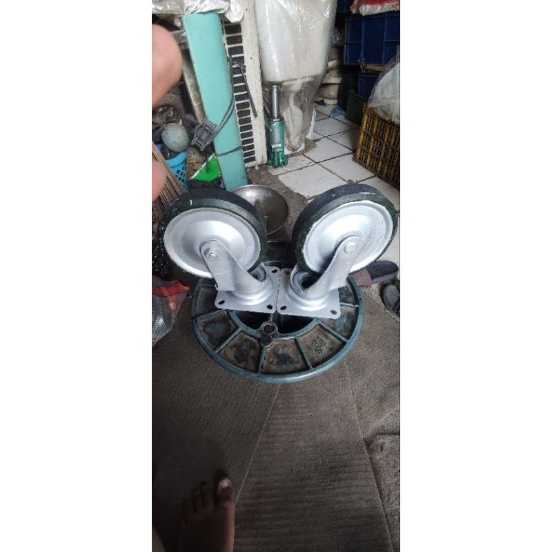 RODA TROLI/RODA GEROBAK 8 inc