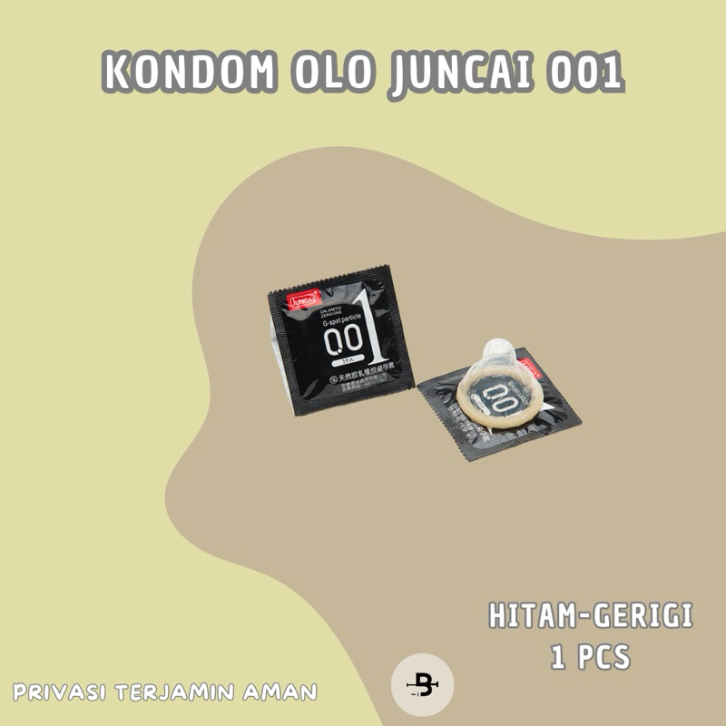 Kondom Juncai 001 | Kondom Aida Tipis | Kondom Lizi Tipis | Kondom Ultrathin 001| Kondom Tipis 0.01 