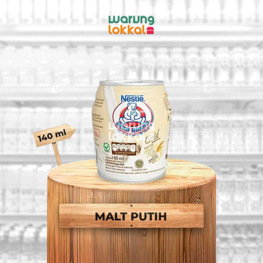 

Bear Brand Malt Putih 140ml - Warung Lokkal