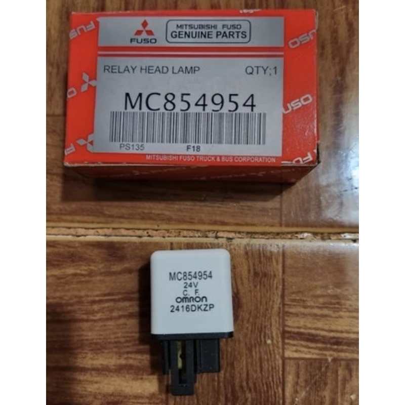 Relay lampu relay head lampu ps135 ragasa fuso 190ps fm215 24v pin 3