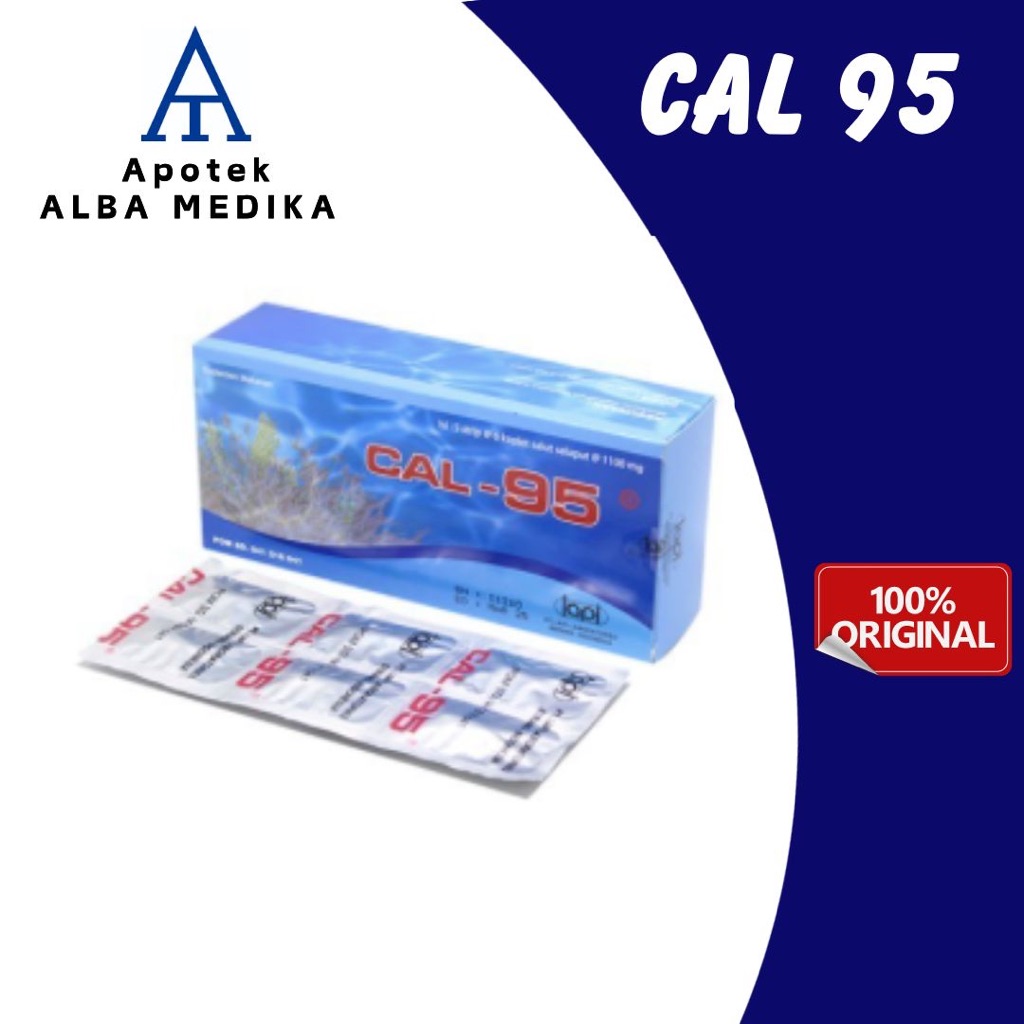 Cal 95 vitamin tulang kalsium Cal95