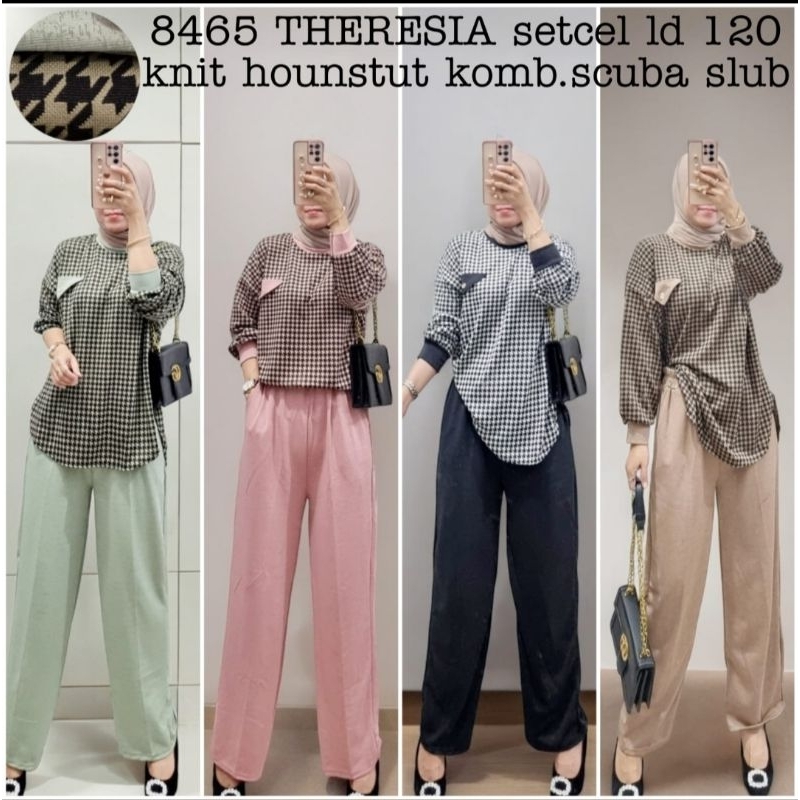 Dina Set Kulot Knit Premium