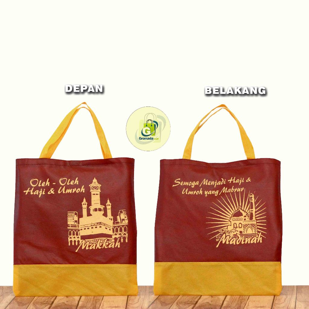 

Tas Goodie Bag Oleh Oleh Haji Umroh Besar Murah