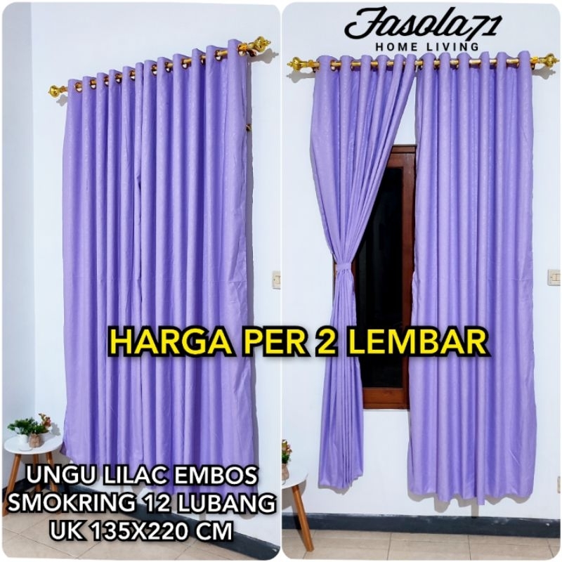 GORDEN POLOS EMBOS UNGU LILAC