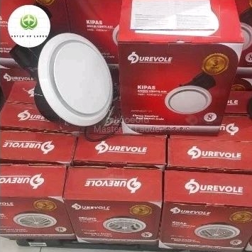 Eurofan Ceiling , Plafon Exhaust Fan 8 inch VXRD8PW Durevole