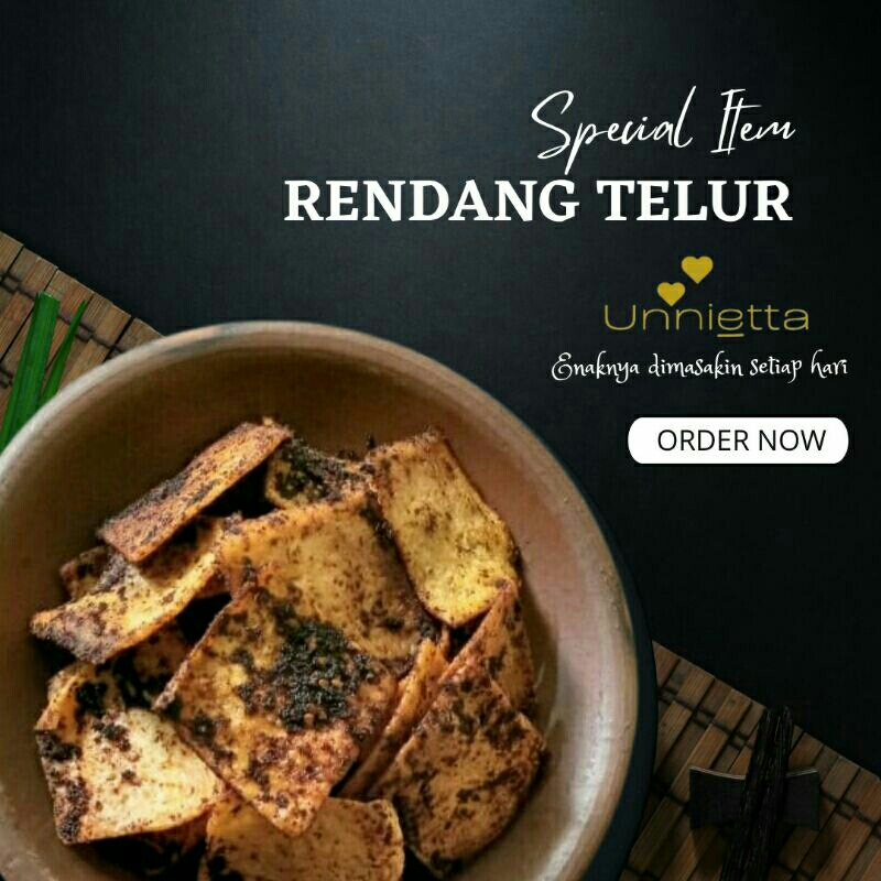 

Rendang Telur Unnietta 200gr