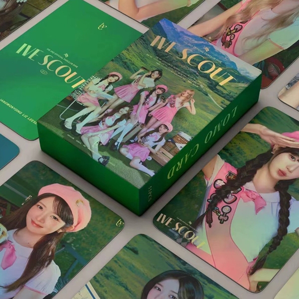 photocard IVE SCOUT 2sisi 55pcs agk123(4h1)
