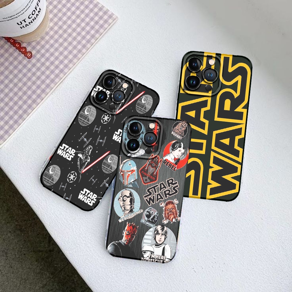 ALL TYPE CASE MOTIF STAR WARS UNTUK IPHONE 6 IPHONE 7/8 IPHONE X/XS IPHONE MAX IPHONE 11 IPHONE 12 I