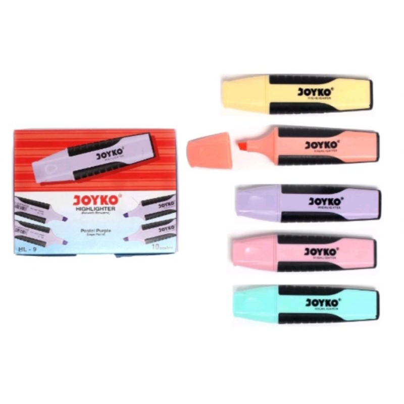 

JOYKO Highlighter PASTEL Series atau Penanda Pastel Seri [ 1 Buah ]