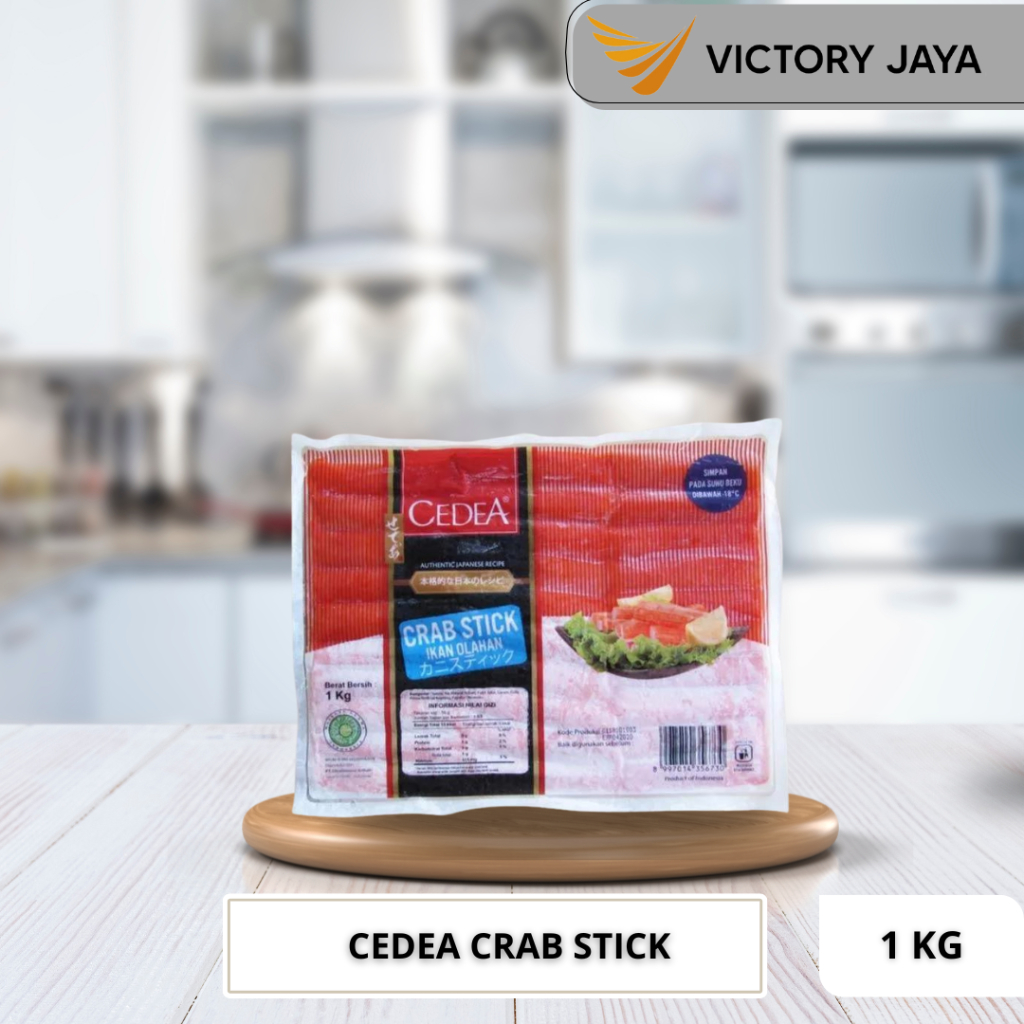 

Cedea Crab Stick 1 kg / Stik kepiting halal 1kg