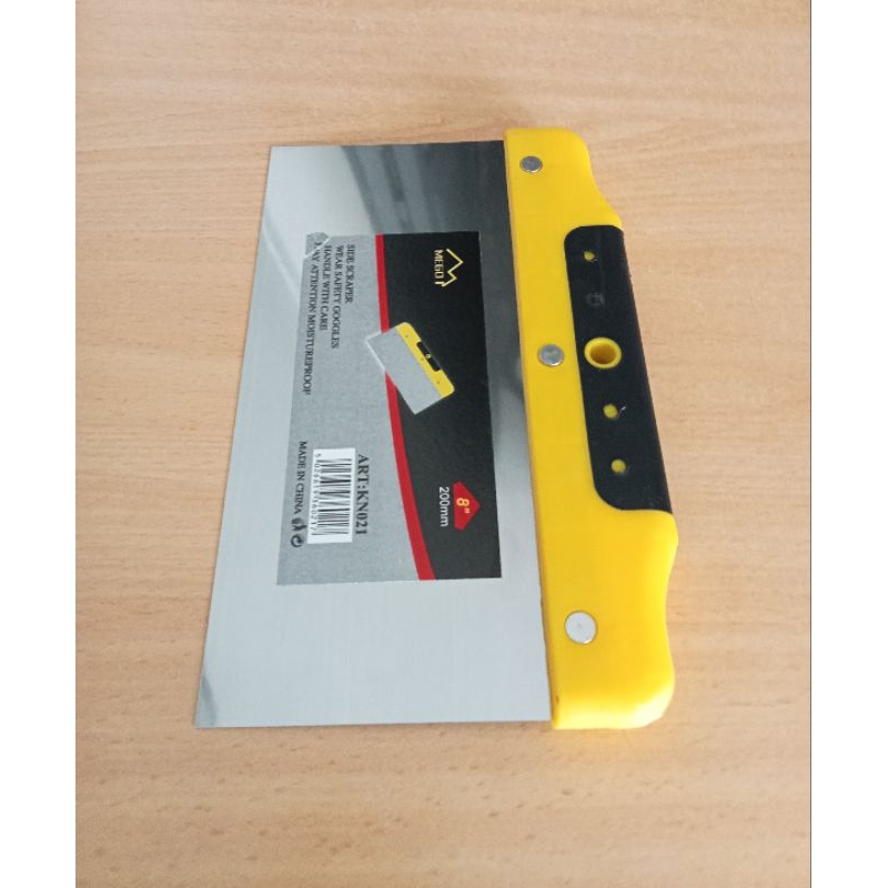 Kape sekrap gypsum 8"inch  gagang Fiber