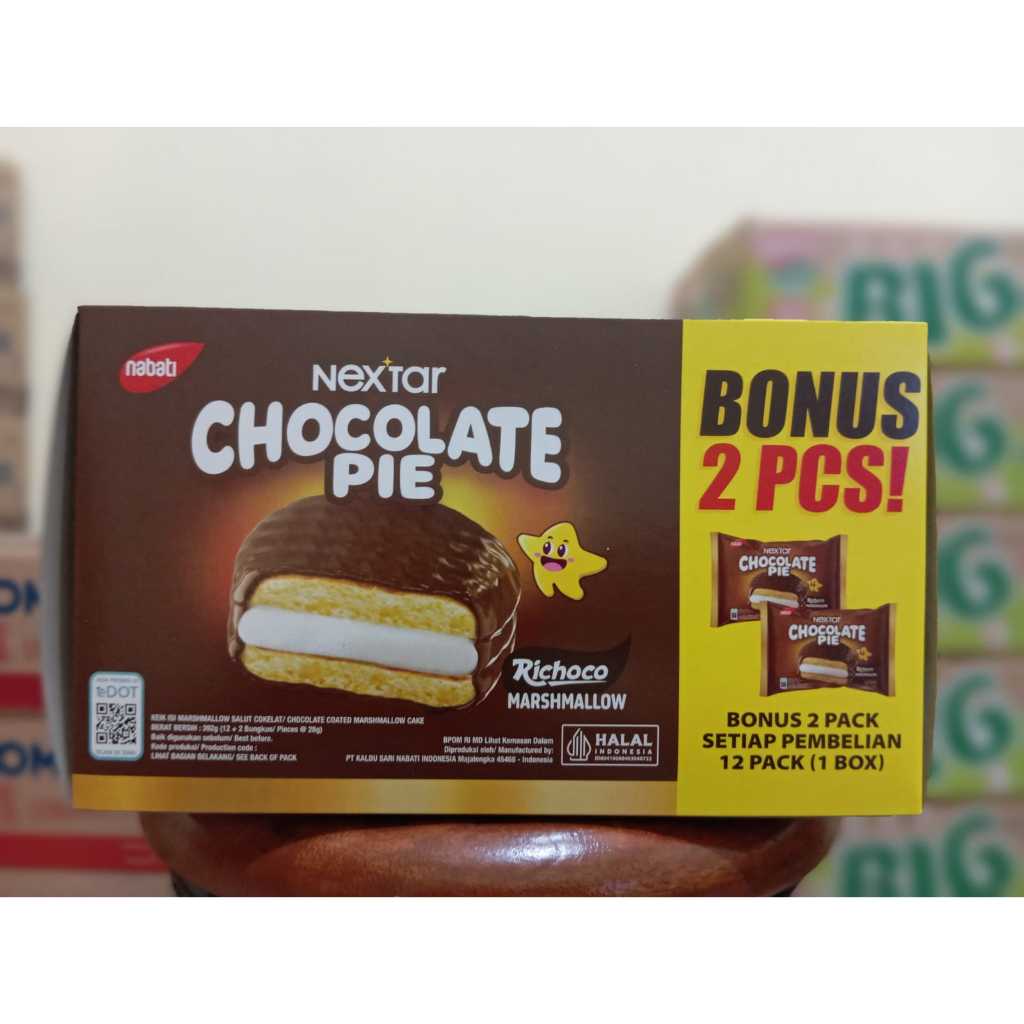 

Nabati Nextar Chocolate Pie Richoco Marshmallow