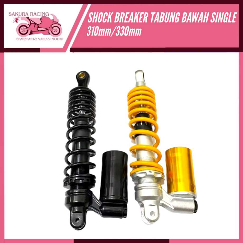 Shock Breaker shock Belakang Tabung Bawah Single Matic PNP Mio soul Mio M3 Xeon Beat Vario Dll