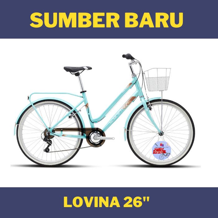 Sepeda Mini Keranjang Polygon Lovina 26"