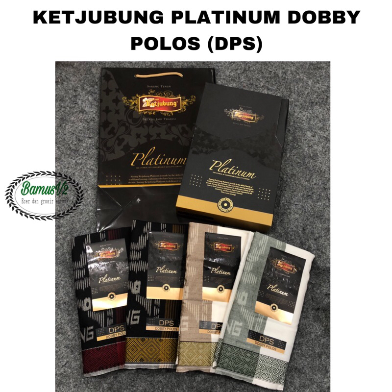 Sarung Ketjubung Platinum DPS ( Dobby Polos )