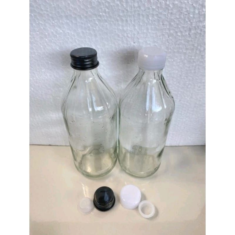Botol kaca 500ml, botol jus, botol madu
