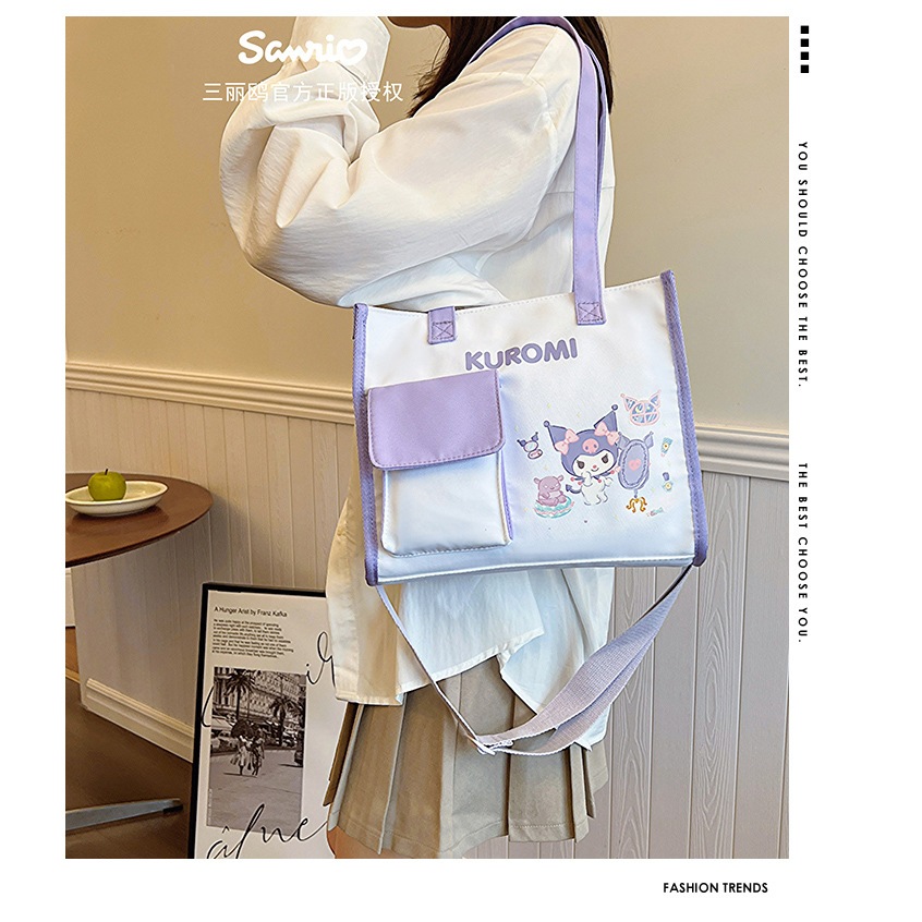 SANRIO Tas Selempang Kuromi Shoulder Bag  Kuromi Tas Sling Bag Kuromi Sanrio Original TB0020