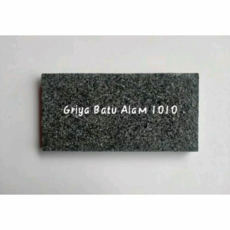BATU ALAM BASALTO BINTIK HITAM 15x30 Cm