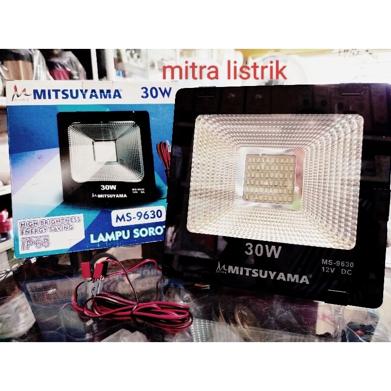 Lampu sorot dc 30watt/Lampu LED sorot dc