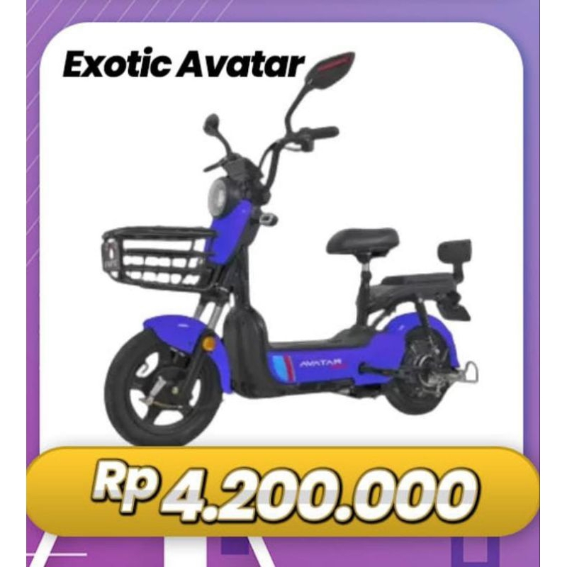 SEPEDA LISTRIK EXOTIC AVATAR