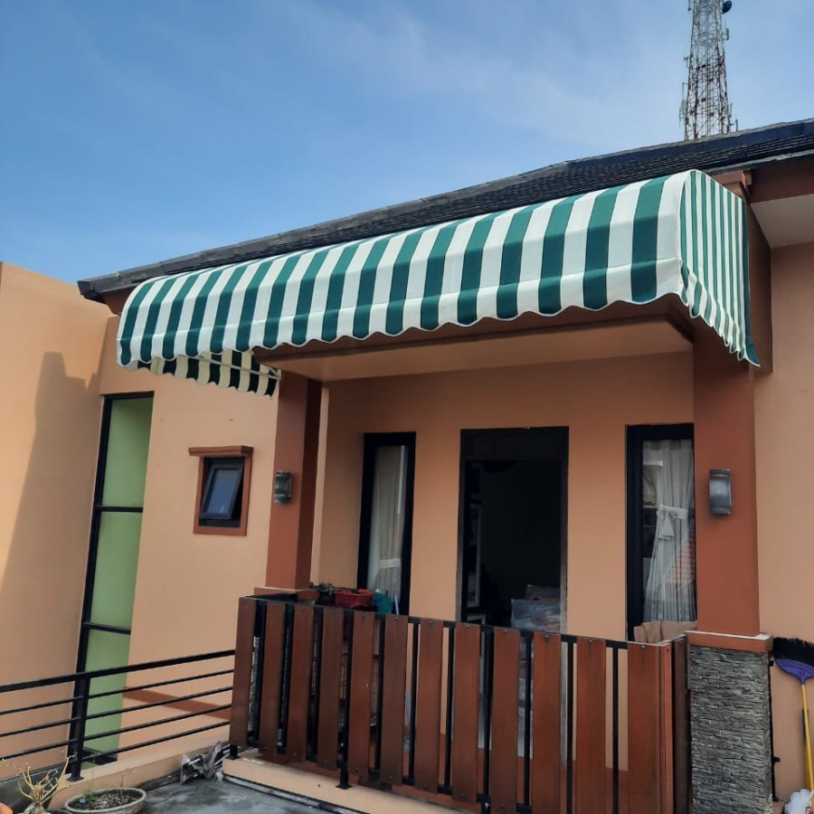 kain awning berkualitas tejamin/kanopi kuat tahan panas hujan