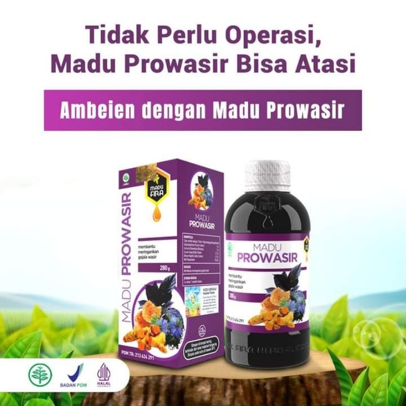 

Madu Prowasir Fira Isi 280 gram Madu Berkualitas untu penyembuhan wasir ambeien