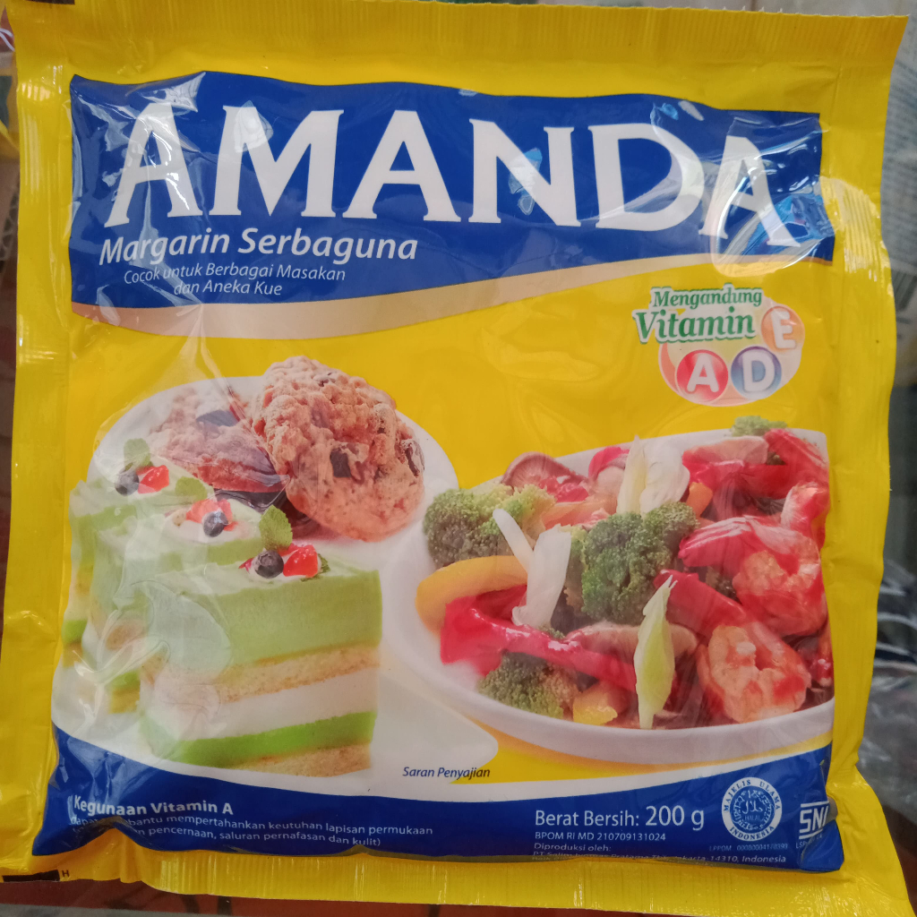 

AMANDA margarin serbaguna 200g