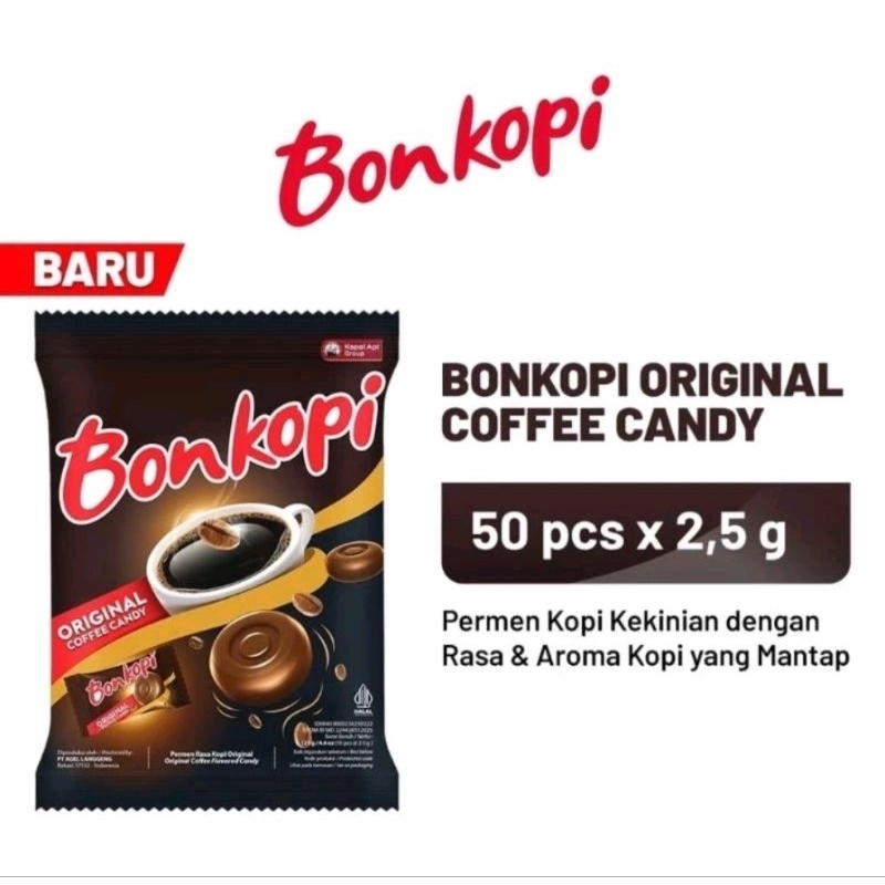 

Permen Bonkopi Kapal Api Isi 50pcs