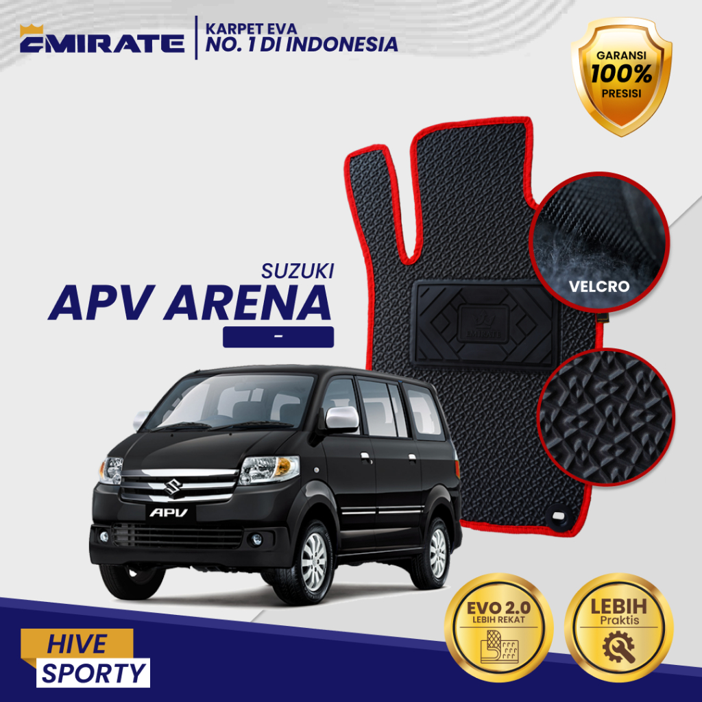 Karpet Mobil Hive Sporty EVA PREMIUM Toyota APV Arena