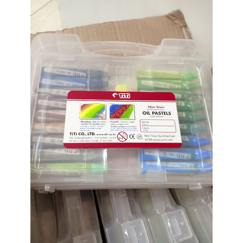 

krayon Titi 36 warna oil pastel