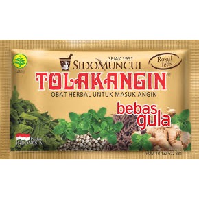 

TOLAK ANGIN BEBAS GULA 1 SACHET