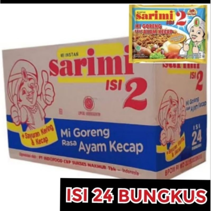 

sarimi isi 2 ayam kecap