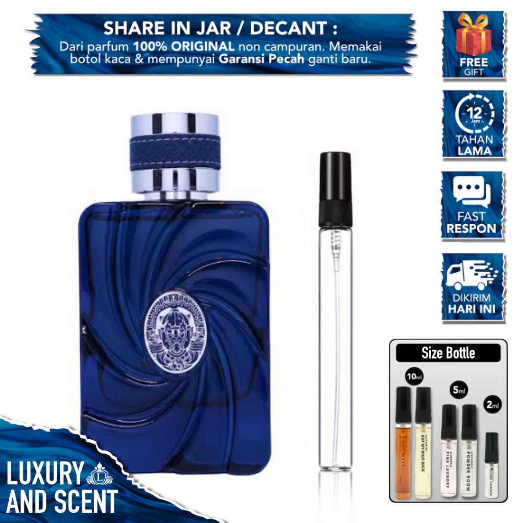 DECANT FRAGRANCE WORLD VOLUTE POUR HOMME MEN Share In Bottle Jar 2/5/10ML Travel Size FW France EDP 