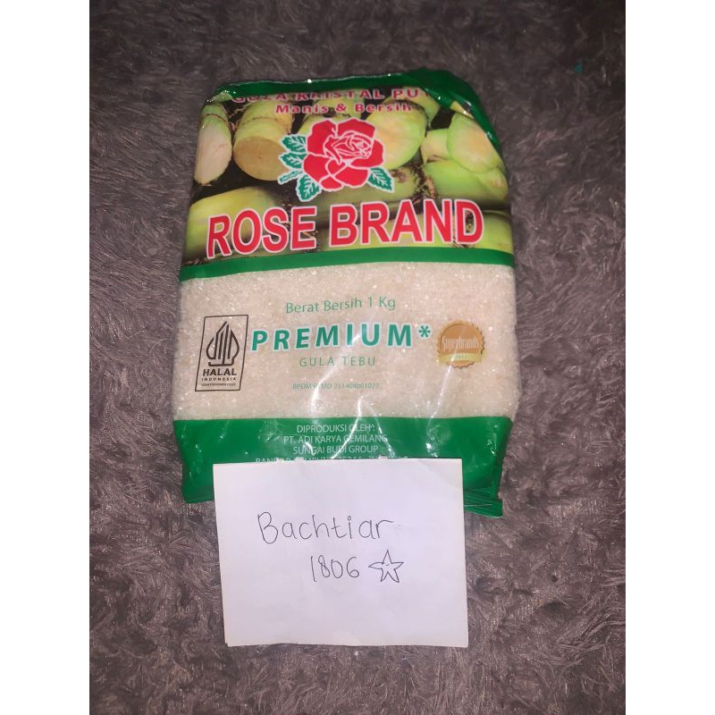 

gula kemasan rose brand 1kg