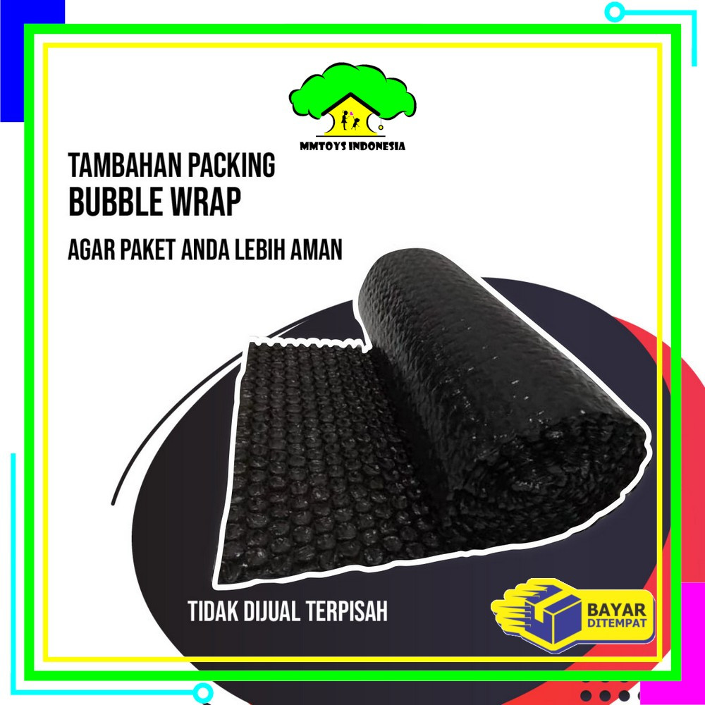 

MI Tambahan packing Bubble Wrap agar paket lebih aman dan safety