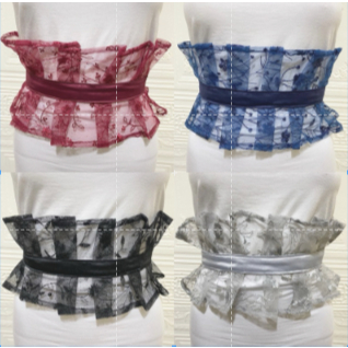 Obi belt tile tali pita/ obi tulle / obi gamis & kebaya viral kekinian
