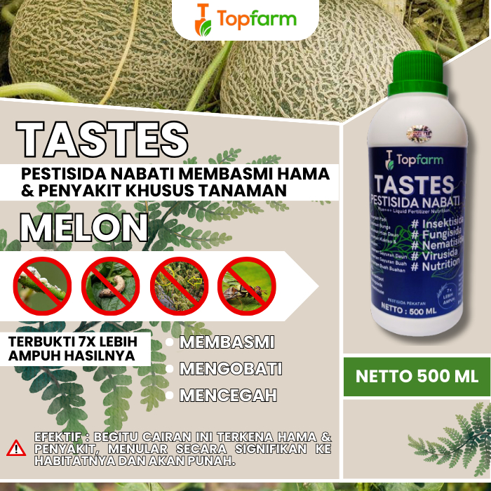 Obat Semprot Hama Daun Melon /   Obat Hama Melon / Obat Hama Ulat Di Tanaman Melon / Obat Hama Untuk