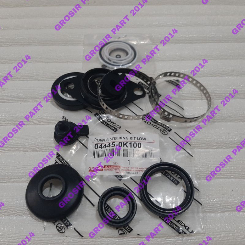 SEAL KIT RACK POWER STEERING BAWAH INNOVA ORIGINAL 04445-0K100