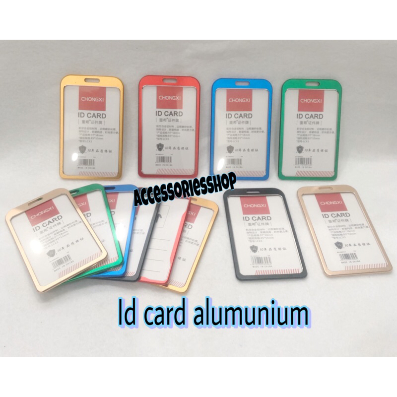 

frame id card/casing id card alumunium-1pcs