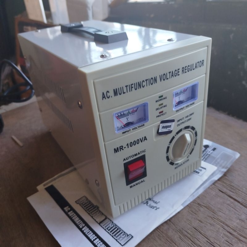 STAVOL STABILIZER 1000 WATT AUGEN MR-1000VA ORIGINAL