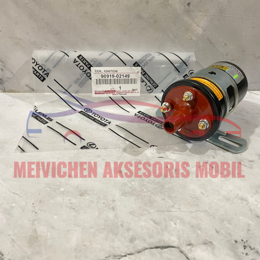 KOIL PENDEK IGNITION COIL MOBIL TOYOTA KIJANG SUPER KAPSUL 5K 7K 90919-02149 OEM BERGARANSI
