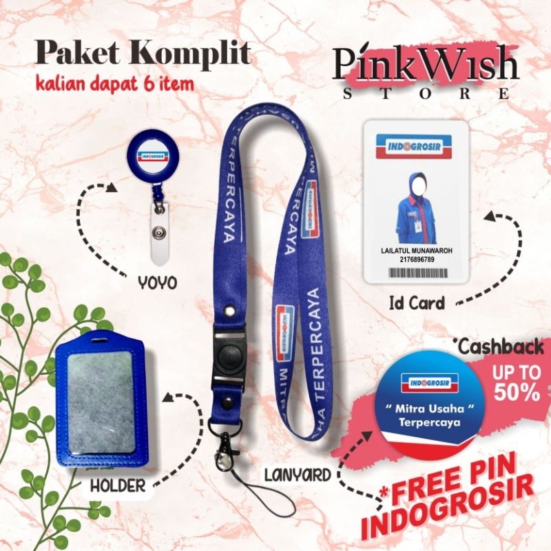 

Tali Id Card INDOGROSIR biru / Lanyard INDOGROSIR TERBARU [READY STOCK] TERMURAH!! Beli Eceran Rasa Grosir