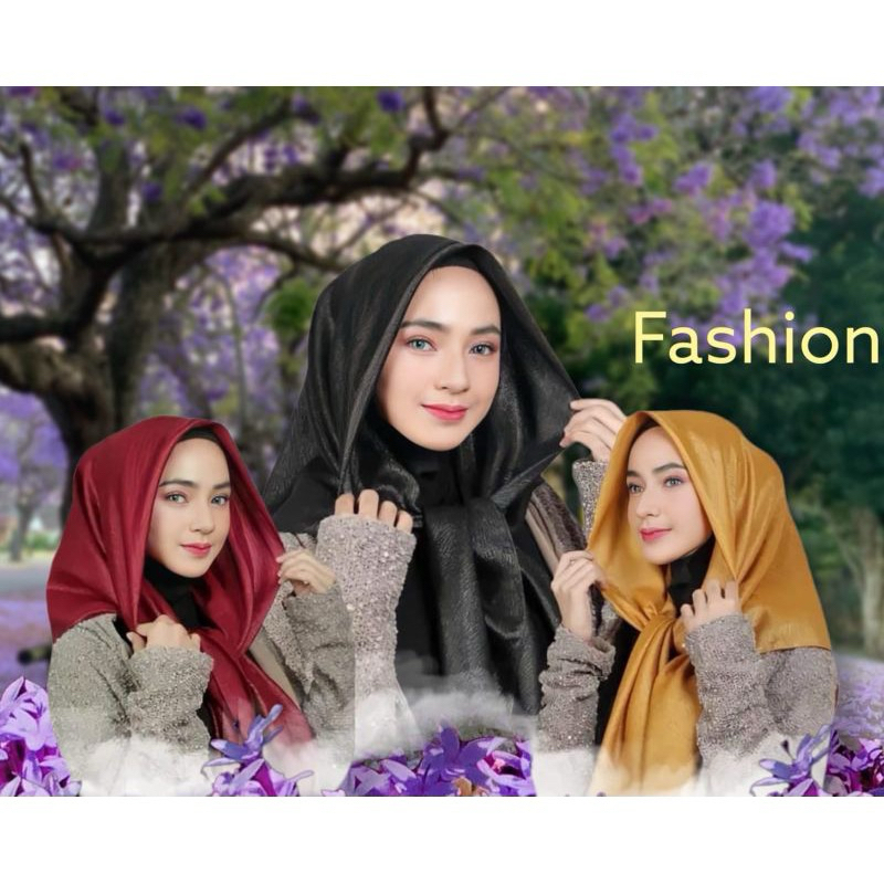 Hijab Segi Empat Shinar LaserCut Premium/Kerudung Segi Empat Shinar Glamour LaserCut/Jilbab Shinar A